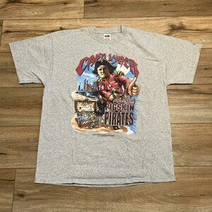 VTG Cap'n Lynch Tampa Bay Buccaneers Shirt Adult SZ XL Gray 2003 Fanatics